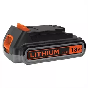 Battery Black & Decker BL2518 18 V Li-Ion 2.5 Ah, 1 pc, black