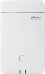 DECT base station Auerswald COMfortel WS-500M — 240 channels, SIP VoIP, G.711/G.722/G.729ab, white