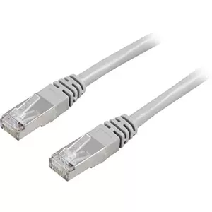 Сетевой кабель Deltaco FTP Серый 50 м Cat6