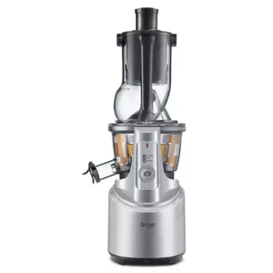 Lēnas sulas spiede Sage The Big Squeeze SJS700SIL4EEU1 — sudraba, 2400 W, 1.2 l sula / 1.5 l miziņa, Tritan krūze
