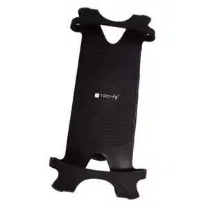 Passive bicycle phone holder TECHLY 106770 — for mobile phones, black