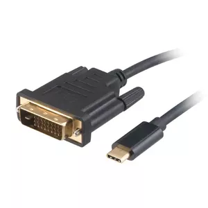 DVI kabelis Akasa AK-CBCA10-18BK 1.8 m DVI-D melns