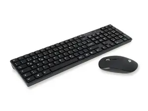 Keyboard Conceptronic ORAZIO01DE Mouse included Home RF Wireless QWERTY German Black