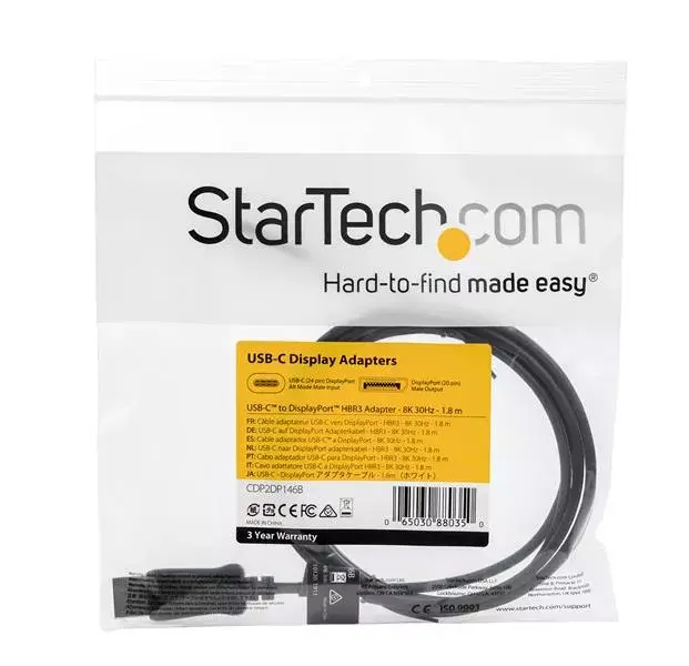Кабель USB C на DisplayPort StarTech CDP2DP146B Photo 5