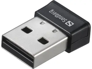 Wi-Fi адаптер Sandberg Micro Micro USB Wireless WLAN 650 Мбит/с Черный