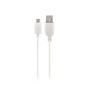 USB A to USB C cable 1 m, Maxlife OEM001513, white