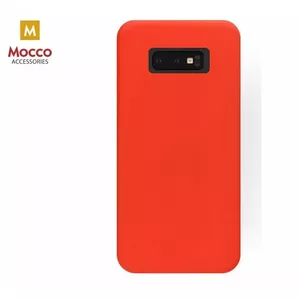 Phone case Mocco for Samsung A70 — silicone with built-in magnet, red