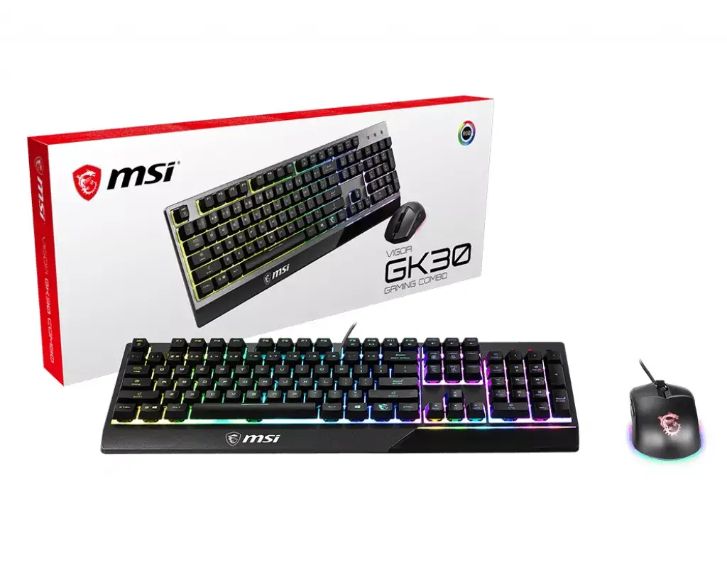 Игровой комплект клавиатуры и мыши MSI VIGOR GK30 Photo 5