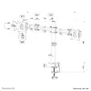 Monitoru statīvs Neomounts NM-D135DWHITE Photo 7