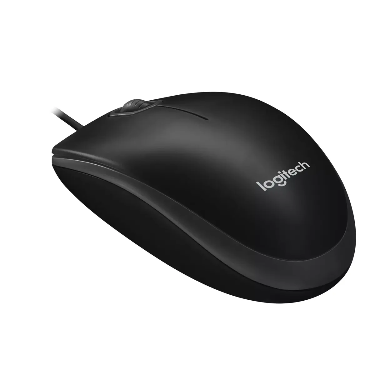 Проводная USB оптическая мышь Logitech B100 для офиса Photo 4
