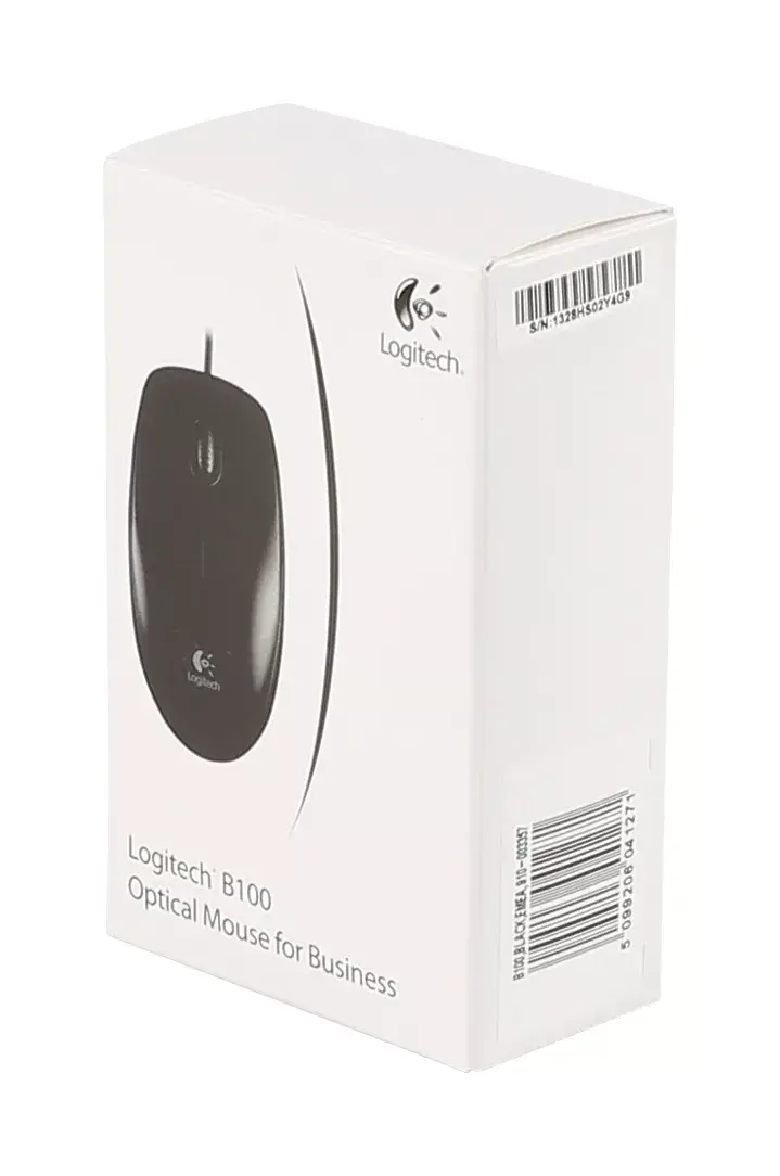 Проводная USB оптическая мышь Logitech B100 для офиса Photo 7