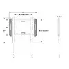 Wallmount Multibrackets M Universal Fixed Small Black Photo 8