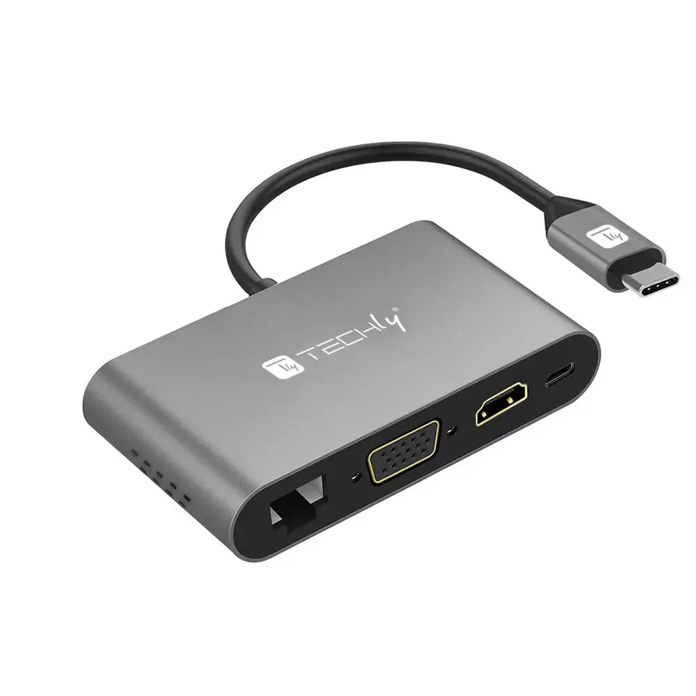 USB-C Multiport Adapter Techly 106169 Photo 3