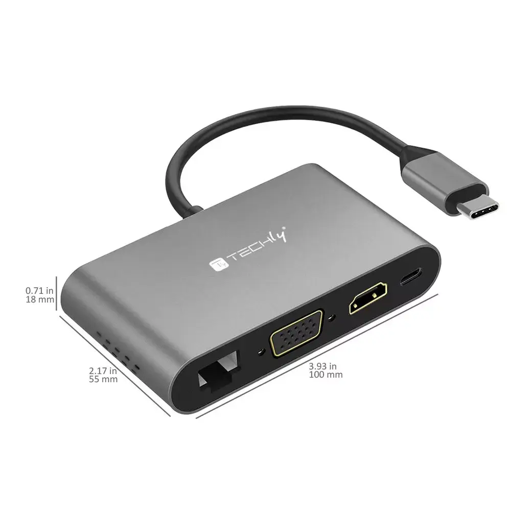 USB-C Multiport Adapter Techly 106169 Photo 6