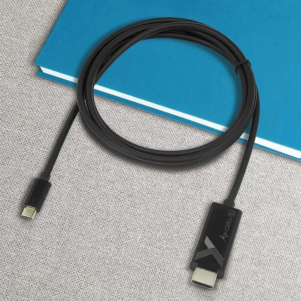 Adaptera kabelis USB-C Male uz HDMI 2.0 4K Photo 2