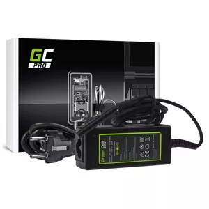 Strāvas adapteris Green Cell AD63P 36W 12V 2.58A iekštelpām, melns