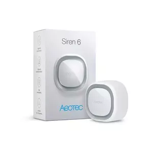 AEOTEC Z-Wave Siren 6 Wireless Indoor/Outdoor Siren White 120 m 230 V 5 V