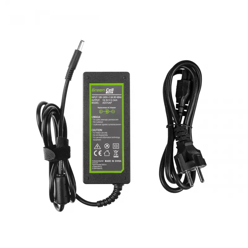 Green Cell AD75AP 65W klēpjdatora barošanas bloks Photo 4