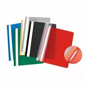 Folder FORPUS FO21346 A4 green with transparent cover, A4 document folder