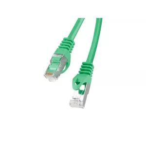 Патч-корд LANBERG Cat6 F/UTP (FTP) 10 м, RJ-45–RJ-45, зелёный