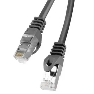 LANBERG networking cable Cat6 F/UTP (FTP) 20 m Black RJ-45 to RJ-45
