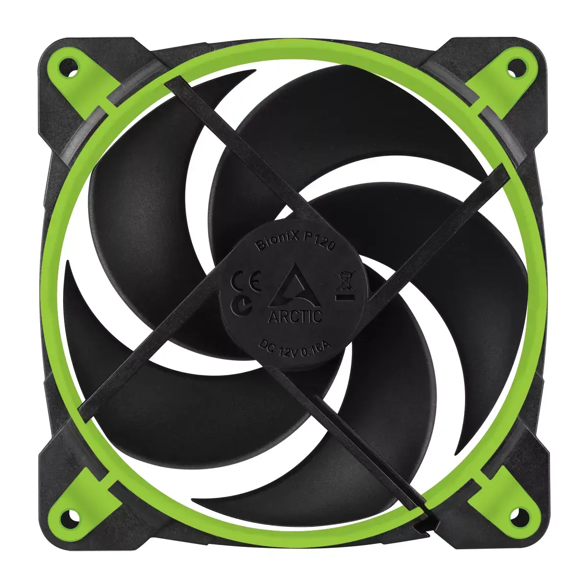 Вентилятор ARCTIC BioniX P120 Green Photo 5