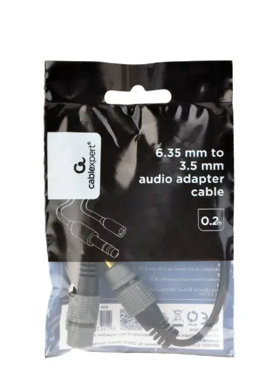 Audio kabelis Gembird A-63M35F-0.2M Photo 2
