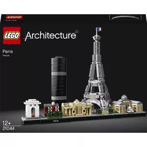 LEGO Architecture set 21044 Paris model with detailed landmarks scale display