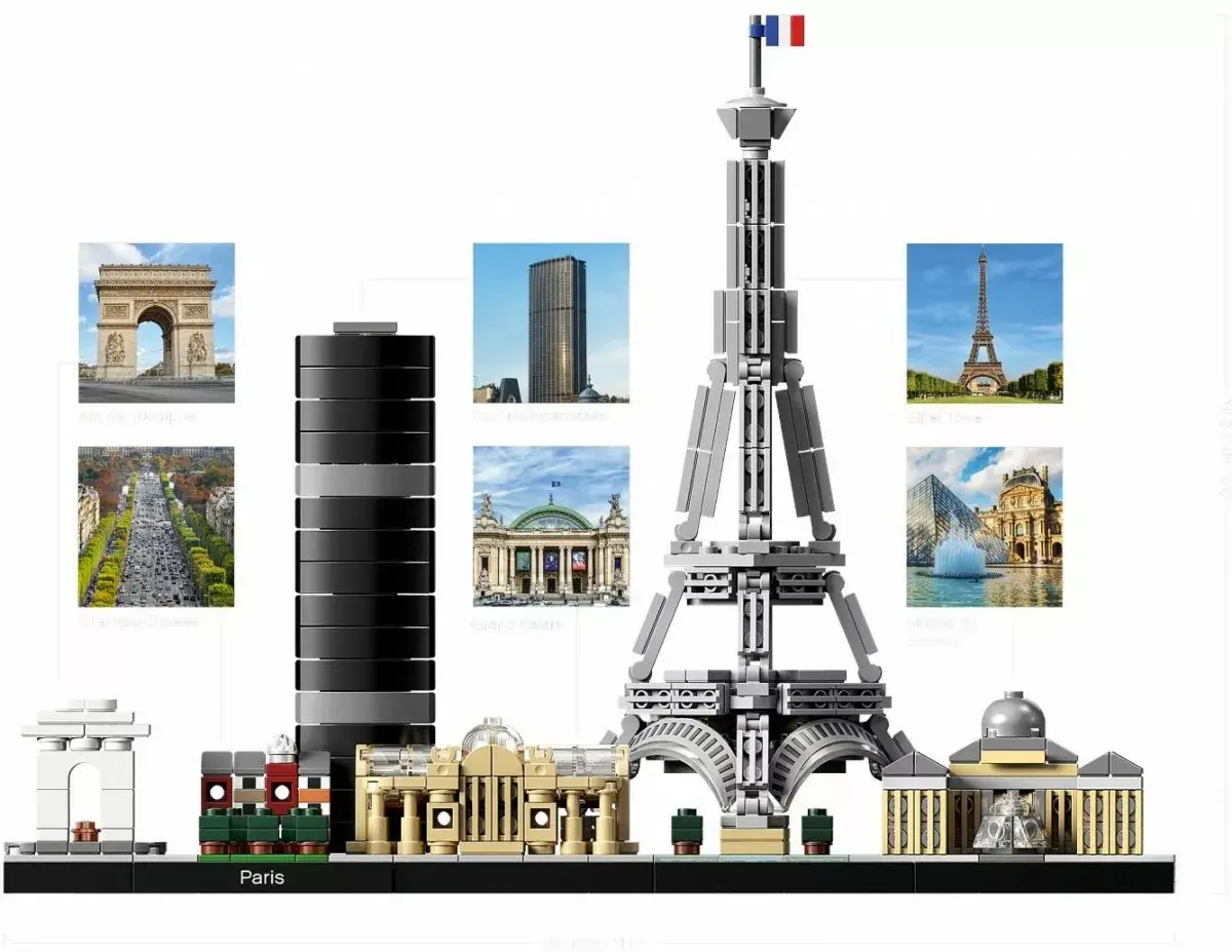 LEGO Architecture set 21044 Paris model Photo 5