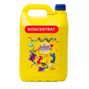 Šķidrums burbuļiem TUBAN koncentrāts 5 l — papildinājums burbuļu mašīnām un rokām lietošanai