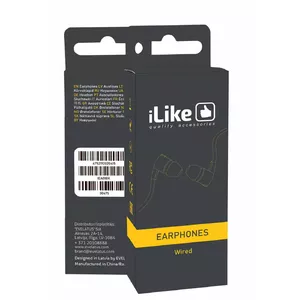 Vadu austiņas ILike  Earphones IEA01BK Black