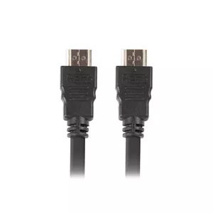 HDMI kabelis LANBERG CA-HDMI-11CC-0005-BK 0.5 m, HDMI Type A vīrietis–vīrietis, HDMI 1.4, 10.2 Gbit/s, melns