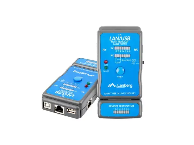 Tīkla kabeļu testers PoE Lanberg NT-0403 Photo 2