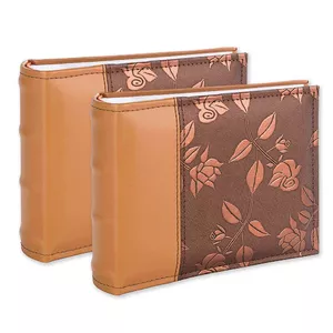 Фотоальбом Victoria Collection Album B 10x15 100M Flower Bronze — для 100 фото 10×15 см