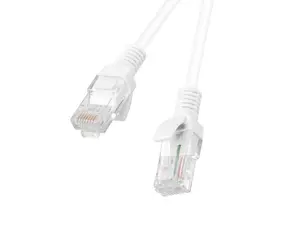 Сетевой кабель Lanberg PCU5-10CC-0200-W Белый 2м Cat5e U/UTP RJ-45