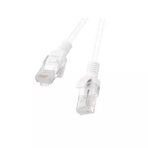 Сетевой кабель Lanberg PCU6-10CC-0050-W 0.5м Cat6 U/UTP Белый