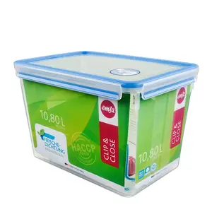 Контейнер для еды EMSA 508549 прямоугольный прозрачный 225×330×219 мм, 2 шт.