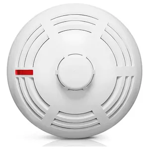 Dūmu detektors SATEL ASD-200 bezvadu virsmas stiprinājumam, 3V baterija, Ø108 mm, 61 mm augstums