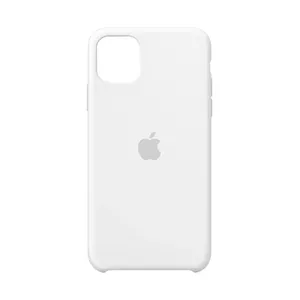 Чехол Apple iPhone 11 Pro Max Silicone Case White