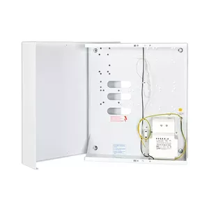 Enclosure for SATEL alarm accessory OMI-3 — 230 V, 50–60 Hz, 330×405×110 mm