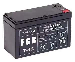 Akumulators EMU Electronic FGB 7-12 VRLA AGM 12 V 7 Ah