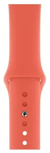 Siksniņa Apple viedpulkstenim — MWUW2ZM/A oranža fluoroelastomēra — 1 gab.