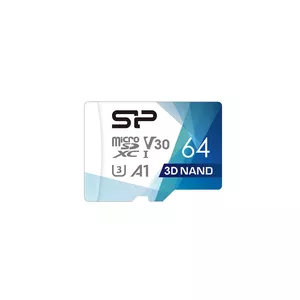 Silicon Power Superior Pro 64 GB MicroSDXC UHS-III Класс 10