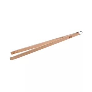 Kitchen tongs GEFU 11810, wooden handles, 500 mm length