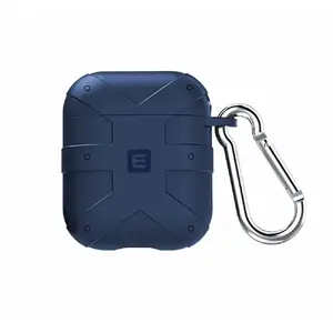 Aizsargvāciņš Evelatus EAC02 Blue priekš Apple AirPods — cieta apvalka, zils