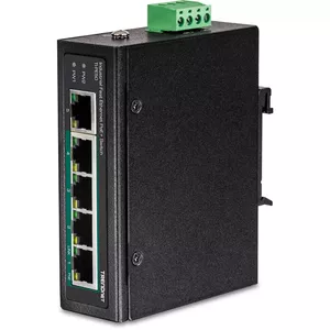 Неуправляемый коммутатор Trendnet TI-PE50 Power over Ethernet черный