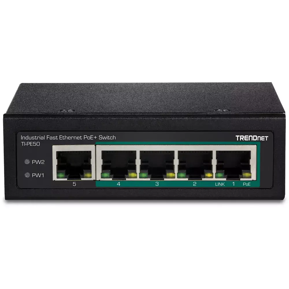 Neadministrēts slēdzis Trendnet TI-PE50 Photo 2