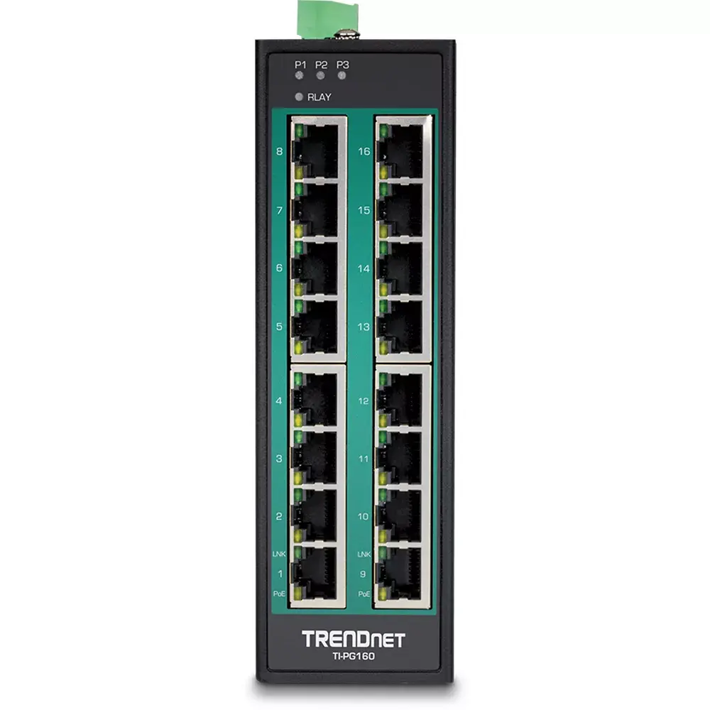 Neadministrēts slēdzis Trendnet TI-PG160 Photo 2