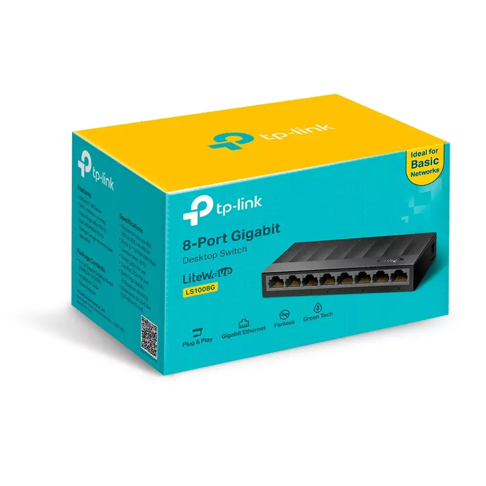 Tīkla slēdzis TP-Link LS1008G Photo 5