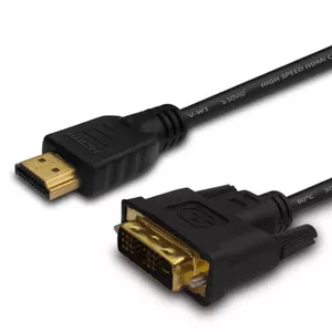Video cable adapter Savio CL-139 DVI-A HDMI Type A Black 1.8m